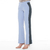 CALÇA FEMININA ALFAIATARIA COM RECORTES AZUL CLARO - comprar online