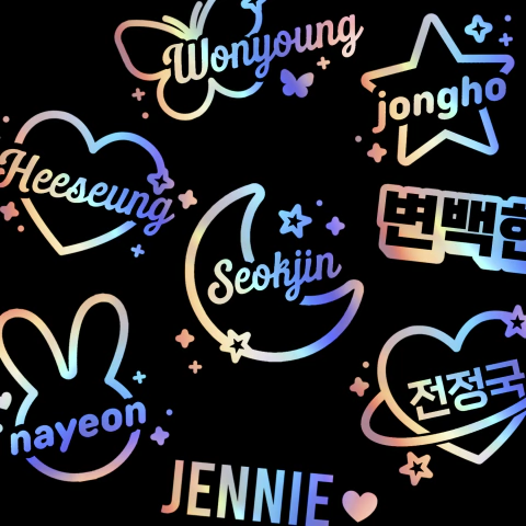 Holo Sticker - Personalizado - comprar online