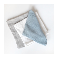 Pack de babitas de muselina doble - comprar online