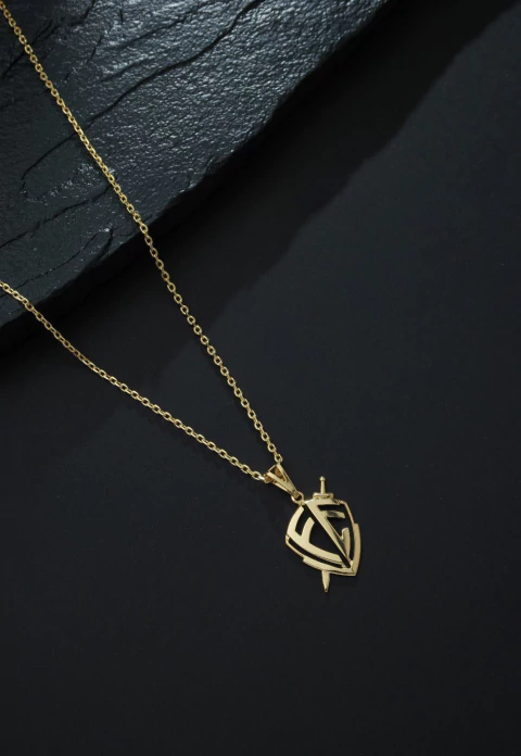 Corrente Cadeado 2mm + Pingente (Escudo Fé de Brinde!) - comprar online