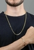 Conjunto Grumet Dupla: Corrente & Pulseira + Pingente Cruz 07 de Brinde! - New Joias 18K