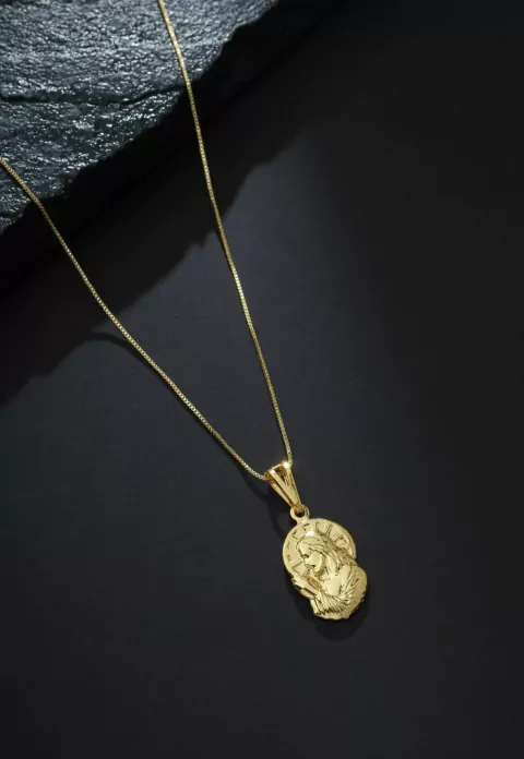 Corrente Veneziana + Pingente (Jesus Orando de Brinde!) - comprar online
