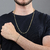 Conjunto Grumet Dupla: Corrente & Pulseira + Pingente Cruz 07 de Brinde! na internet