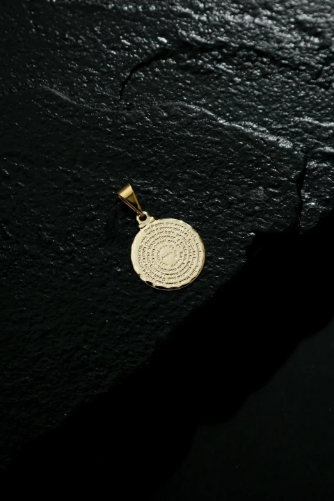 Pingente (Medalhão Oração "Pai Nosso" - 01) P - comprar online