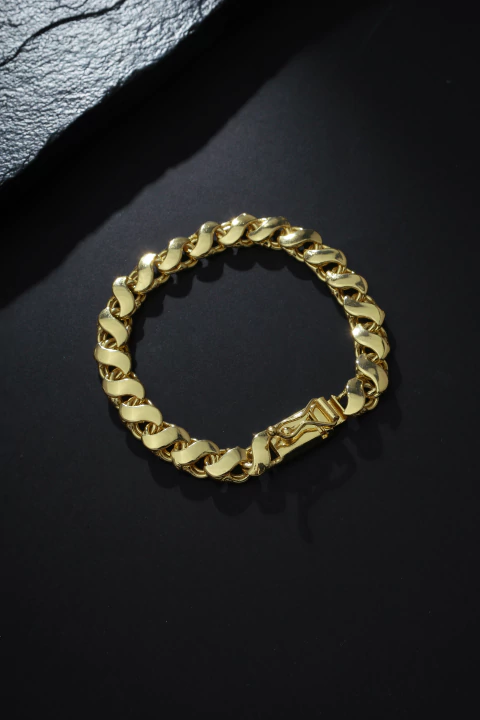 Pulseira Friso "S" 10mm - comprar online