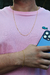 Conjunto: Corrente Tijolinho & Pulseira + Pingente (Cruz Vazada com Ponta de Brinde!) - comprar online