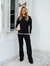 Conjunto Detalhe Elegante Feminino de Tricot – Sofisticação e Conforto para o Inverno