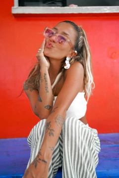 CADILLAC SUN 2.0 - SUN NUDE SHINE + ORANGE POLARIZED - MIÛKH