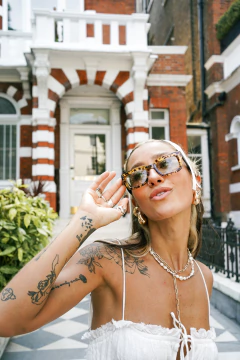 Imagen de CADILLAC SUN 2.0 - LIMITED EDITION - PRINT SHINE + GREEN POLARIZED