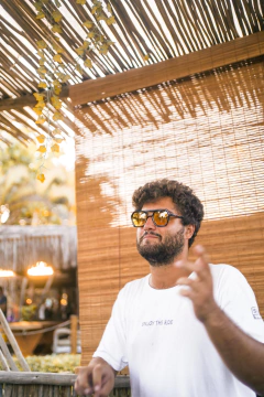 IBIZA SUN POLARIZED - BLACK YELLOW - MIÛKH