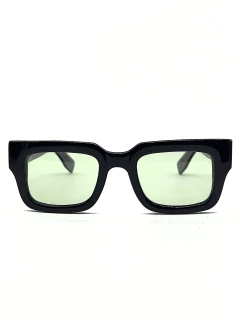 CADILLAC SUN 2.0 - BLACK SHINE + GREEN POLARIZED - comprar online