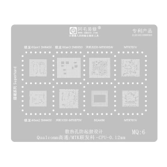 Stencil Reballing Amaoe CPU BGA para Qualcomm MQ6