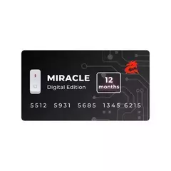 Licença Digital Miracle 1 Ano cellmaster