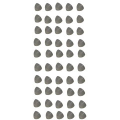 Kit Palheta Tipo Espatula De Aço Yaxun YX 2B 50 unidades Cellmaster