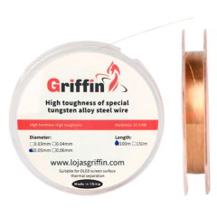 Rolo de fio para separação de LCD Griffin 0.05 mm x 100 m