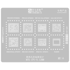 Stencil Reballing BGA Amaoe MU6