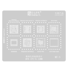 Stencil MTK CPU 0.12mm Amaoe MU5