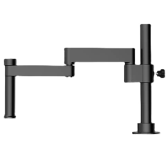 Suporte Articulado para Microscopio Preto