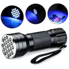 Mini Lanterna UV Portatil 21 leds Wylie WL-328