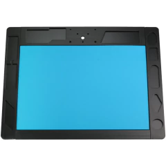 Base de Alumínio para Microscópio TE-507 Preta Cellmaster