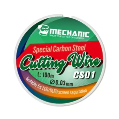 Fio De Aço Separar LCD Mechanic 0.03mm 100m CS01