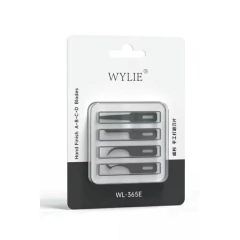 Kit de Espatula 4 Lamina Wylie WL-365E