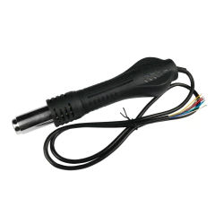 Cabo Soprador Estação 858 868 878 12V 8 Fios Sem Plug Preto 110v Cellmaster