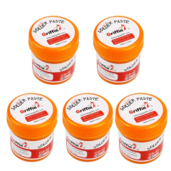 Kit 5 Solda em pasta Griffin GR40 138 Graus 40g