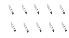 Lamina Bisturi N23 Surgiblade com 10 unidades Cellmaster