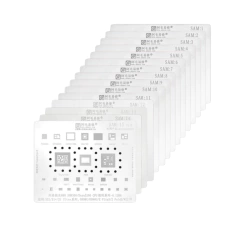 Kit Stencil Samsung Amaoe 15 Peças reballing smd