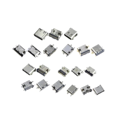 Kit Conector de Carga Tipo C 100 Un Variados