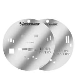 Kit Stencil Eprom lcd Mechanic UFO iPhone 14 ao 15 Pro Max