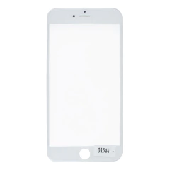 Vidro Frontal Iphone 6 Plus 5.5 Branco Com Moldura Cellmaster