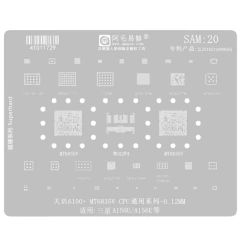 Stencil Reballing BGA Amaoe SAM 20