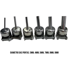 Kit de Bico Curvo Estação de Retrabalho Regulável 6 Pecas Cellmaster