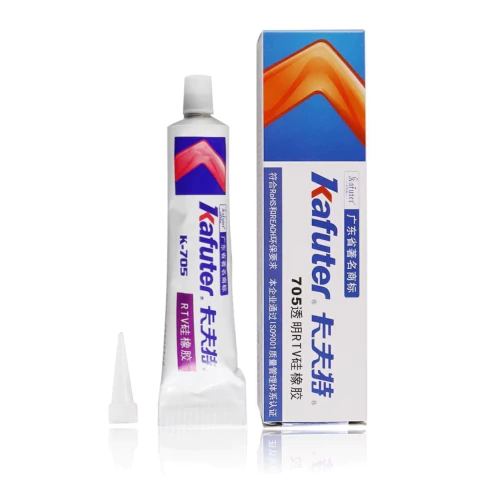 Selante de Silicone RTV Kafuter K-705 Transparente 45g