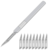 Bisturi Blades Kit Com 10 Laminas N11