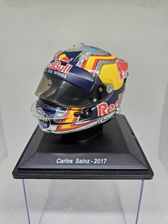 Capacete Carlos Sainz 2017