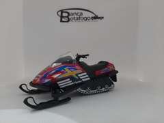 Miniatura Moto Snow Turbo Neve ( 13,5 cm C x 6 cm L x 6 cm A )