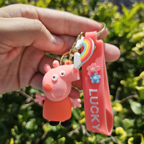 LLAVERO CON CORREA. PEPPA (P)