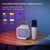 PARLANTE KARAOKE PORTATIL LED RGB MAS 2 MICROFONOS INALAMBRICOS - comprar online