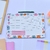 PLANNER PIZARRA IMANTADA. FLORES