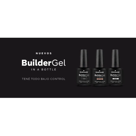 PINK MASK Builder Gelin in a bottle
