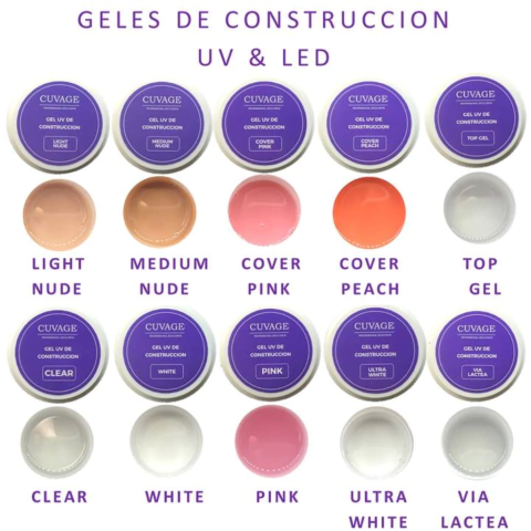 CUVAGE Gel de Construcción x 30 grs.