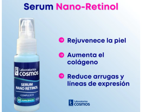 SERUM NANO RETINOL 30 CC COSMOS - comprar online