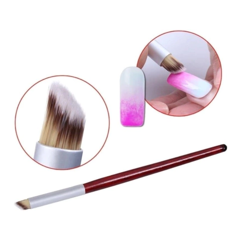 Pincel Pata de Cabra para degradé