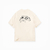 Camiseta Oversized FUCK POPULATION Marfim