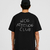 Camiseta Oversized NICE ATTITUDE Preta na internet