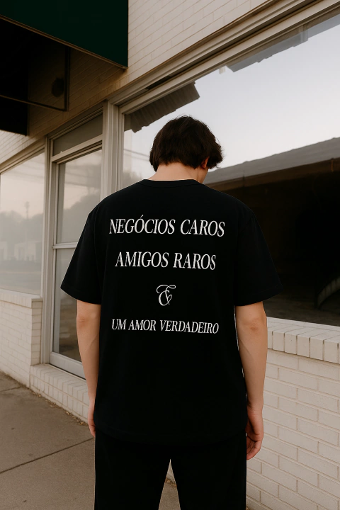 Camiseta Oversized Metas - comprar online