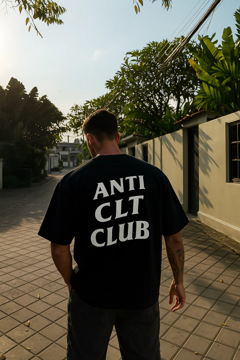 Camiseta Oversized ANTI CLT Club - comprar online